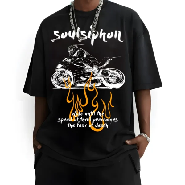 Ride Until The Speed of Thrill Oversize Tshirt