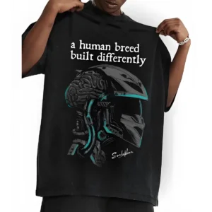 A Human Breed Built Differently Oversize Tshirt